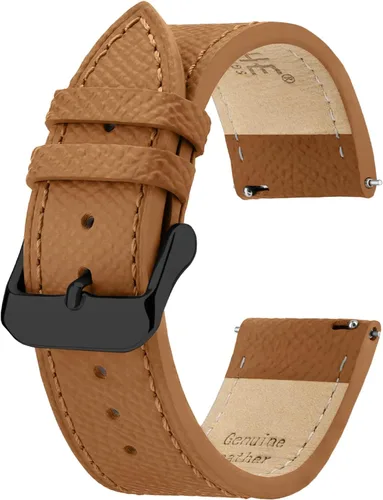 Miniatura 16 de Ritche Correa de reloj de cuero de liberación rápida para hombres y mujeres, correa de reloj de 0.79 pulgadas, 0.78 pulgadas, 0.86 pulgadas