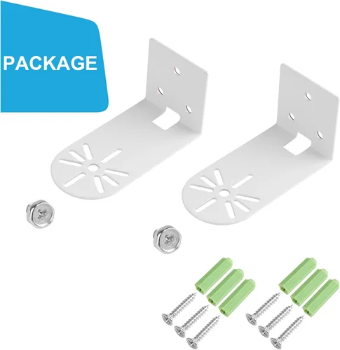 Miniatura 6 de UYODM Paquete de 2 soportes adhesivos de metal para montaje en pared, compatible con cámara Blink Mini Pan Tilt, VHB Stick On, soporte de montaje