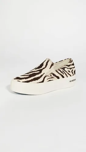 Miniatura 2 de SEAVEES Zapatos deportivos Baja sin cordones con plataforma para mujer