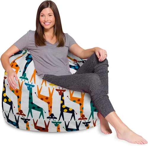 Miniatura 30 de Posh Beanbags - Sillón puff Azul Rey Sólido