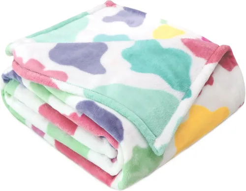 Miniatura 43 de GEULAY Axolotl - Manta de tamaño individual para cama y sofá, manta de ajolote que brilla en la oscuridad, regalos para niñas, manta de forro polar