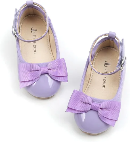 Miniatura 22 de Zapatos THEE BRON de vestir, planos, de ballet, Mary Jane, para niña pequeña