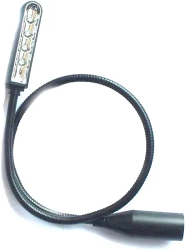 Miniatura 4 de Lámpara de estudio LED XLR de 22 pulgadas con cuello de cisne de 4 pines para mezclador DJ, puerto de conexión XLR de 4 pines (puerto XLR de 4 pines)