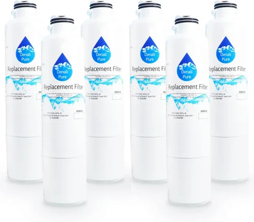 Miniatura 2 de Paquete de 6 filtros de agua de repuesto para refrigerador Samung RF28HFEDTWW - Compatible con DA29-00020B, DA29-00020A, cartucho de filtro de agua