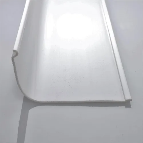 Miniatura 4 de Beam Lighting - Repuesto de cubierta de luz para debajo del gabinete, difusor acrílico acanalado blanco (curvo, 24 pulgadas)