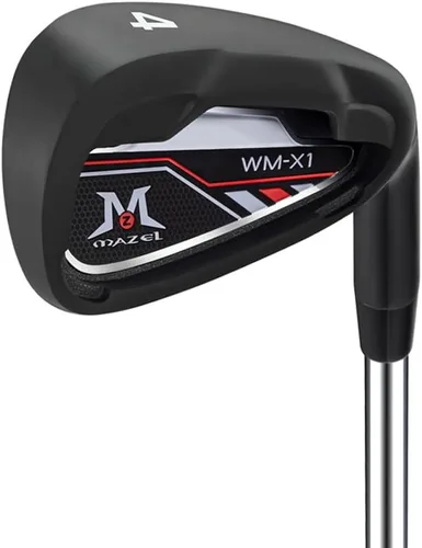 Miniatura 11 de MAZEL WM-X1/2 Hierros individuales para palos de golf para hombres 1,2,3,4,5,6,7,8,9, Pitching Wedge, Approach Wedge, Sand Wedge con ejes