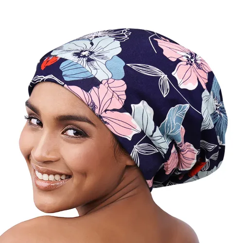 Miniatura 169 de Alnorm - Gorro con forro de satén y suave banda elástica para hombres y mujeres, talla única Se ajusta a la mayoría