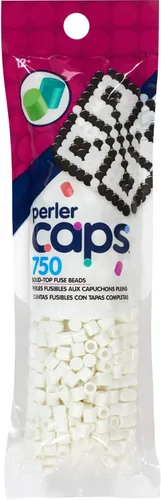 Miniatura 24 de Perler 80-16107 Solid-Top Cap Perler Beads, Bronceado, 750 piezas