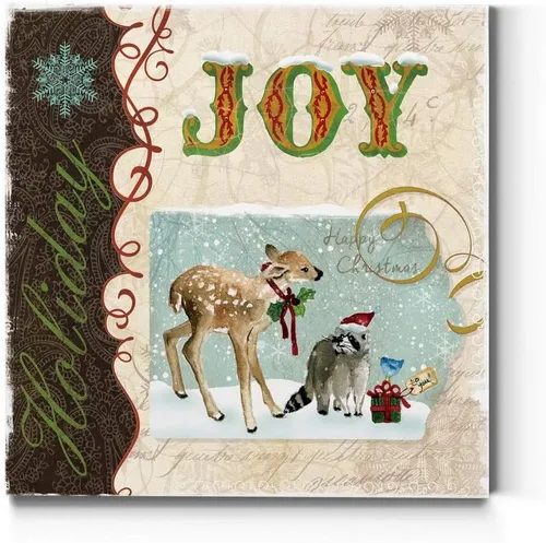 Miniatura 18 de Renditions Gallery Arte de pared de Doce días de Navidad, cuatro pájaros cantores, bonita obra de arte de invierno, decoración de canción navideña