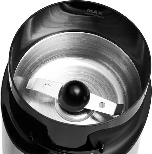 Miniatura 5 de Amazon Basics Molinillo de café eléctrico, molinillo de granos de café y especias, con cuchillas de molienda de acero inoxidable de servicio pesado