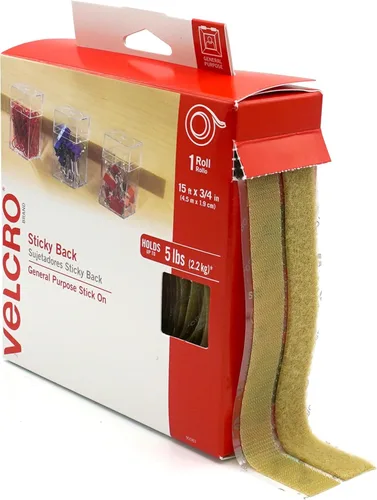 Miniatura 19 de VELCRO Brand - Sujetadores Sticky Back; cinta adhesiva de 3/4 de pulgadas; ideal para el hogar