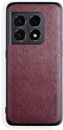 Miniatura 48 de AIORIA Funda para Oneplus Nord 3, pantalla de 6.74 pulgadas, funda de piel sintética de alta calidad, diseño retro de negocios, funda protectora