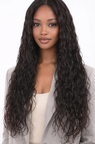 Miniatura 50 de Peluca de cabello humano con encaje frontal en T de 13 x 4 pulgadas, peluca de encaje HD rizado profundo sin pegamento, línea de cabello