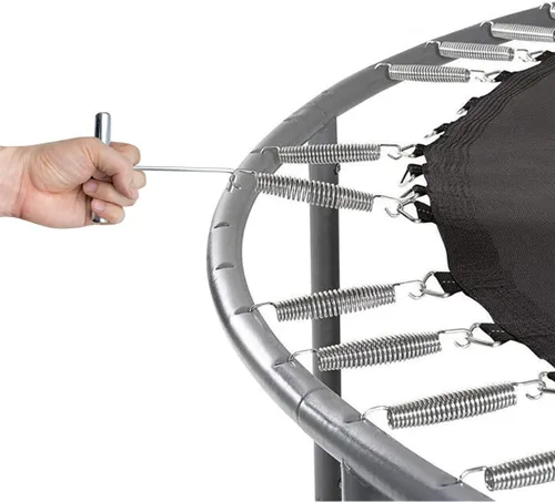 Miniatura 6 de Paquete de 5 resortes de repuesto para trampolín de 5.5 pulgadas, accesorios de herramientas de resorte de acero inoxidable de alta resistencia