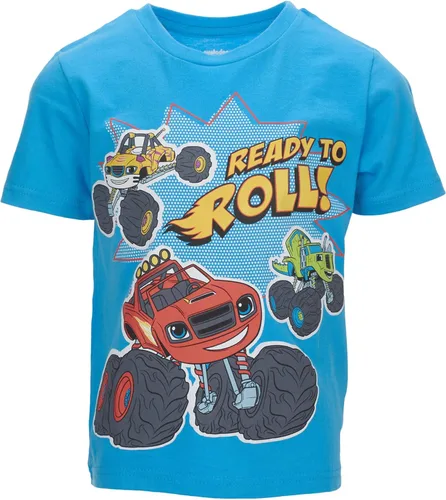 Miniatura 4 de Nickelodeon Blaze and The Monster Machines - Camisetas de manga corta (2 unidades)