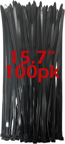 Miniatura 12 de 1000 piezas de bridas con cierre de cremallera pequeñas negras de 4 pulgadas, bridas de cable mini bridas de cremallera diminutas de 4 pulgadas