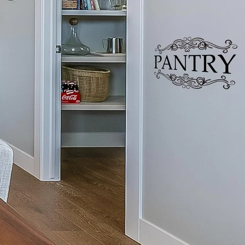 Miniatura 6 de Outus 3 calcomanías de pared para puerta de cuarto de baño y lavandería, letrero grande, decoración de pared, calcomanías de vinilo para decoración