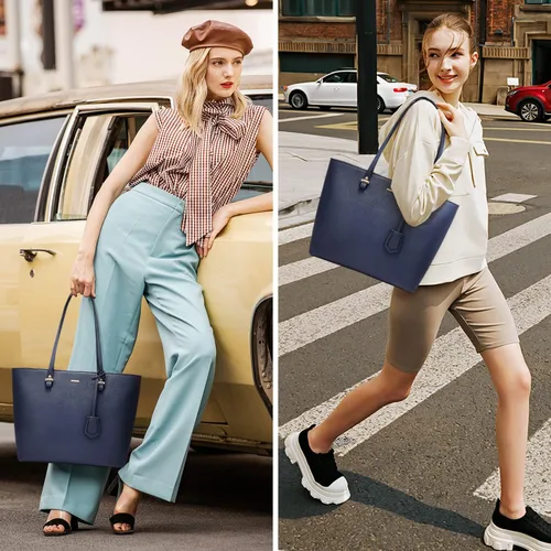 Miniatura 8 de LOVEVOOK Monederos para mujer, juego de bolsos de mano, bolso de hombro, bolso de mano con asa superior, bolsas