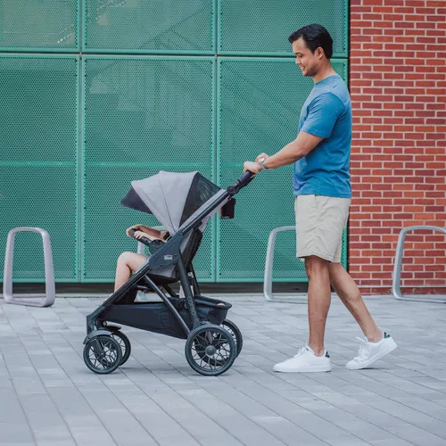 Miniatura 5 de Chicco Corso LE ClearTex Sistema de viaje modular, cochecito modular Corso LE con asiento y base KeyFit Max ClearTex para automóvil infantil
