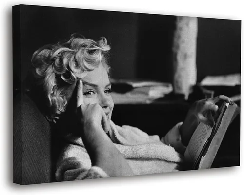 Miniatura 14 de SpiritualHands Marilyn Monroe - Lienzo decorativo para pared y póster – Decoración femenina moderna de maquillaje femenino, impresión de moda