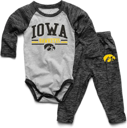 Miniatura 14 de Wes and Willy Baby College Sports Fan - Conjunto de una pieza y pantalón de manga larga