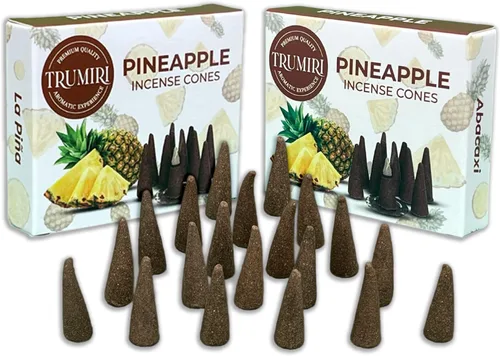 Miniatura 73 de TRUMIRI Incienso ámbar – Paquete de 20 conos (2 x 10) – Incienso de cono perfumado