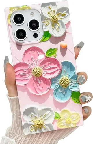 Miniatura 15 de Funda de silicona suave compatible con iPhone 17 de 6.3 pulgadas, funda protectora de silicona suave para mujer (mariposa azul)