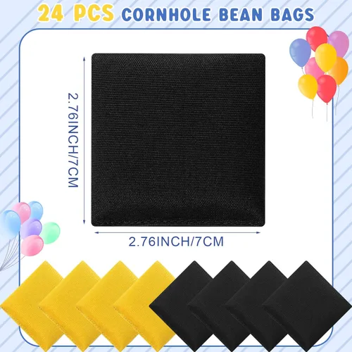 Miniatura 2 de Sotiff 24 bolsas de frijoles de nailon para niños, lanzar deportes divertidos al aire libre, juegos familiares para carnaval, juguete patriótico
