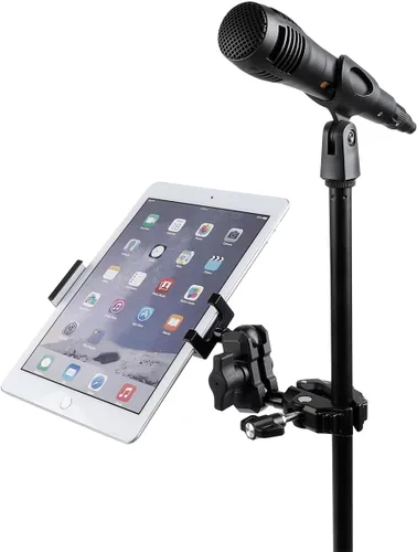 Miniatura 5 de Soporte de tableta de aleación de aluminio con cabezal de bola de 1 pulgada - Soporte giratorio para tableta 360 para iPad y otros dispositivos