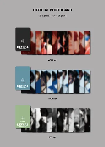 Miniatura 4 de (PLATAFORMA Ver.) THE BOYZ REVEAL 1er álbum (WOLF Ver) K-POP SEALED