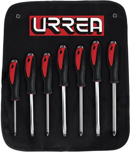 Urrea Juego de destornilladores de impacto 9100GC, 7 piezas