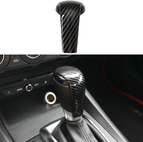 Miniatura 11 de AOKIO Cubierta de Panel Trim de Palanca de Cambios de Consola Central Interior para Accesorios Mazda CX5 CX-5 2017 2018 2019 2020 2021 2022 2023