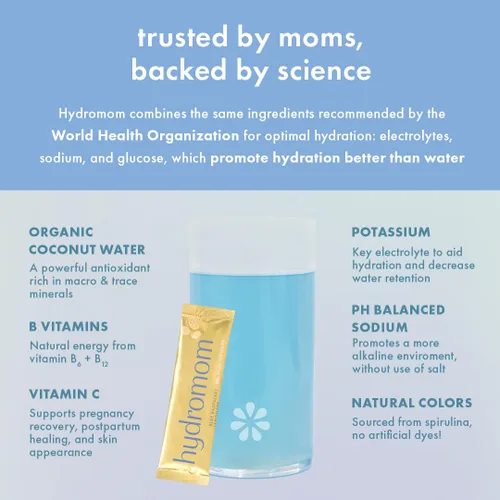 Miniatura 7 de Boobie Hydromom Mezcla de bebida de superalimento con electrolitos, Limonada de frambuesa azul Refrescante impulso de energía e hidratación