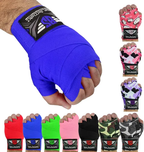 Miniatura 15 de Guantes de boxeo de muñeca de 180 pulgadas, para interior de puños, MMA, UFC, Muay Thai