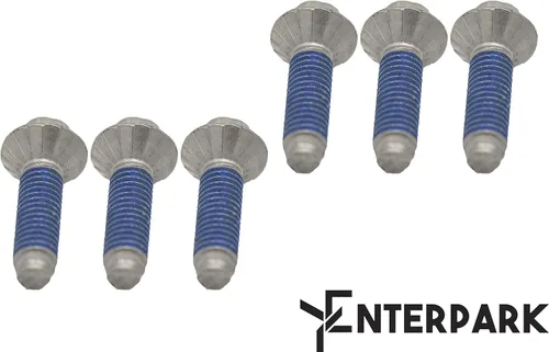 Miniatura 2 de DC60-40137A - Perno de araña para lavadora (paquete de 6) con epoxi totalmente aplicado por Enterpark, repuesto compatible con Samsung AP4203183