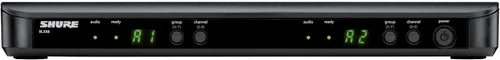 Miniatura 3 de Shure BLX188/CVL Sistema de micrófono inalámbrico - Vida de batería de 14 horas, rango de 300 pies, UHF Incluye (2) micrófonos Lavalier, receptor