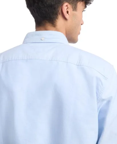 Miniatura 3 de Tommy Hilfiger Camisa Oxford de manga larga con botones para hombre en ajuste regular