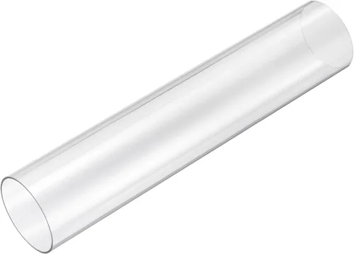 Miniatura 23 de uxcell 2 tubos rígidos transparentes de 0.157 in (5/32 pulgadas) de diámetro interior x 0.236 in de diámetro exterior x 1 pie de longitud tubo