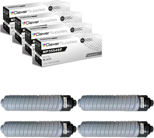 Miniatura 20 de CS - Cartucho de tóner para Ricoh Aficio BP20 402455, color negro
