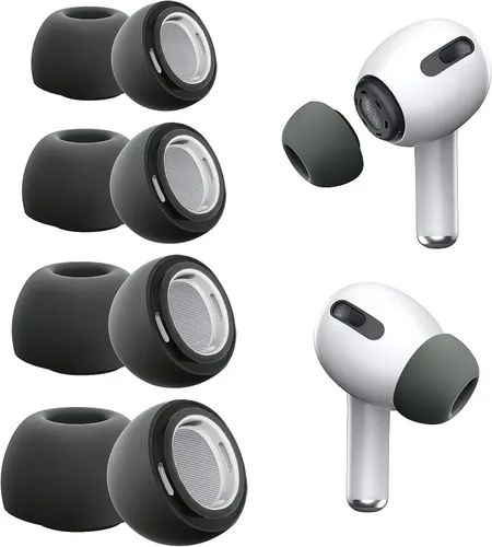 Miniatura 11 de Almohadillas de repuesto de espuma viscoelástica para AirPods Pro 1 y 2 Gen, puntas de auriculares ultra suaves con cancelación de ruido, ajuste