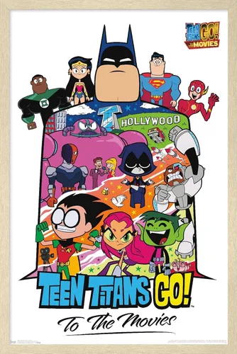 Miniatura 10 de Trends International DC Comics Movie Teen Titans Go! To The Movies - Póster de pared de collage, 22.4 pulgadas de largo x 14.7 pulgadas, versión