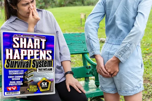 Miniatura 6 de Shart Happens Survival System - Divertido kit de pañales para adultos, protección extrema contra golpes, fiesta de elefante blanco, cumpleaños