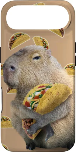 Miniatura 27 de Capybara Capybaras Eating Taco - Carcasa para iPhone 17