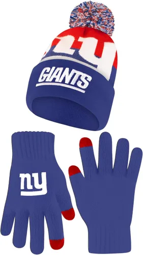 Miniatura 21 de Ultra Game Adults NFL Official Super Soft Winter Beanie Knit Hat With Warm Touch Screen Gloves Color del equipo 2