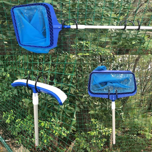 Miniatura 8 de Pmsanzay Paquete de 2 ganchos de manguera, soporte de manguera de metal para montaje en pared, gancho para manguera de jardín/manguera