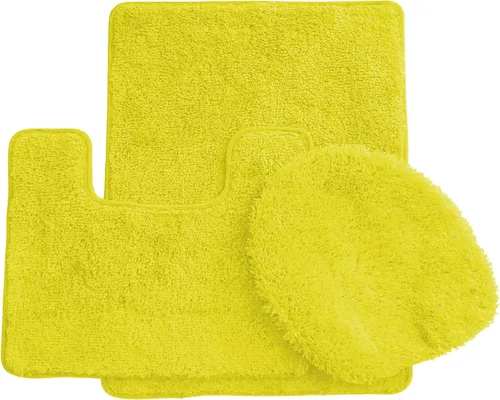 Miniatura 6 de Daniel's Bath - Tapete de baño de lujo sólido de 3 piezas, color verde oliva, 3 unidades (3 piezas de lujo sólido)