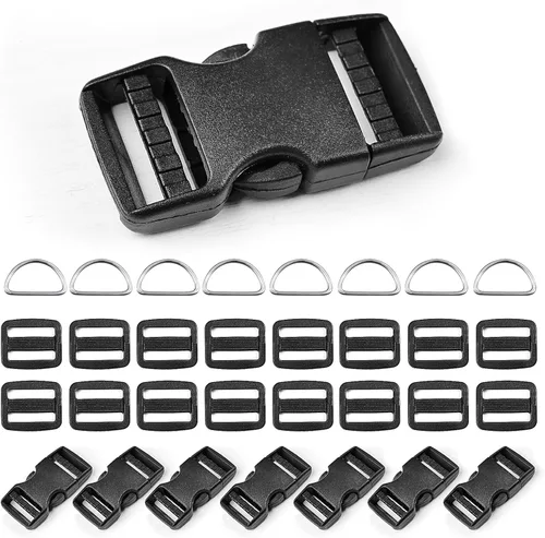 Miniatura 11 de Juego de 4 hebillas de plástico ajustables