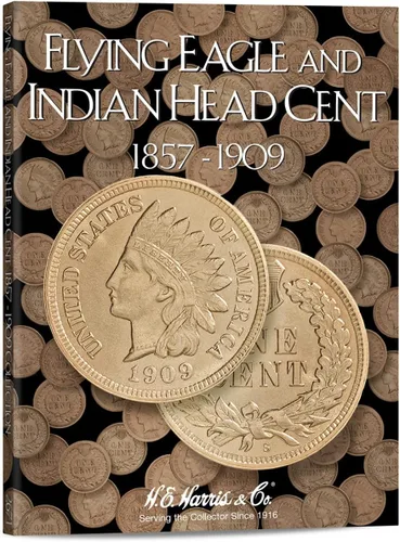 Miniatura 9 de H.E. Harris & Co US Carpeta de Monedas Cent Pequeño 1857 – Conjunto de Cinco Volúmenes con Fechas #’s 2671, 2672, 2673, 2674, 4002