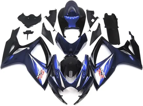 Miniatura 42 de Carrocería de plástico negro mate carenado apto para Suzuki 2006 2007 GSXR 600 750 inyección ABS nuevo marco 06 07 GSXR-600 750