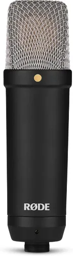 Miniatura 4 de Rode NT1 Signature - Paquete de micrófono condensador de diafragma grande negro con soporte de trípode MS7701B Euro Boom - Micrófono de estudio XLR